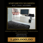 Apartamento no Jardins: 80m², 2 Vagas e Localização Privilegiada ao Lado da Oscar Freire