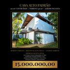 Casa Alto Padrão no Jardim Paulista: 310m² Construídos, Terreno 497m², Arquitetura Icônica e Retrofit Exclusivo