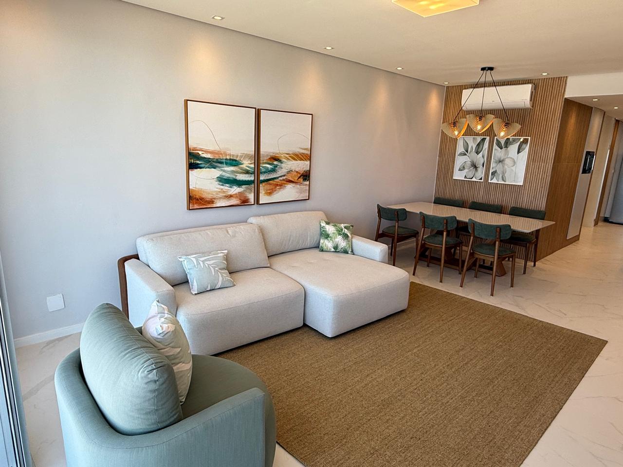 Apartamento em Pitangueiras — Guarujá: 160m², Porteira Fechada e Excelente Localização