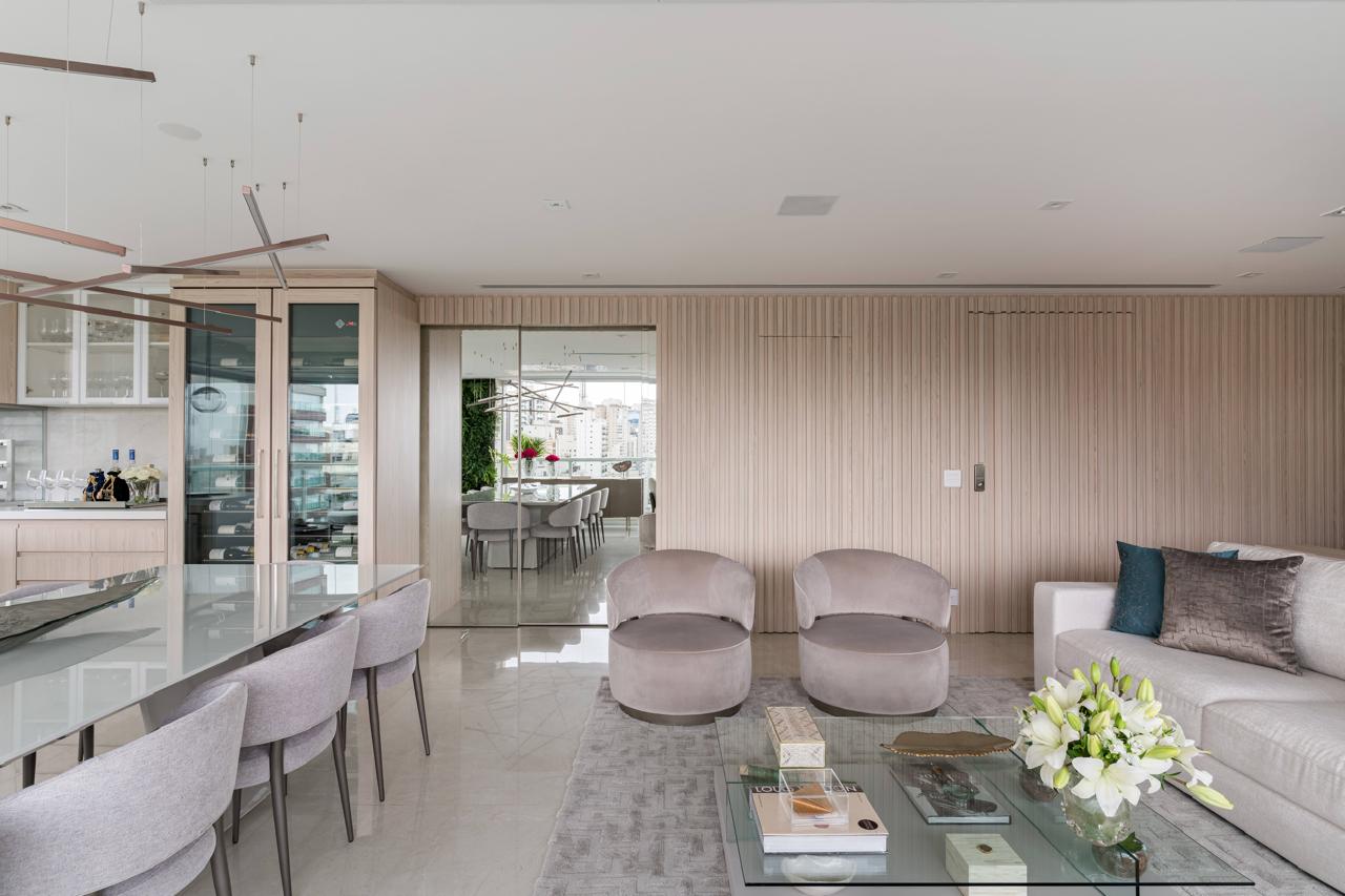 Apartamento Alto Padrão no Paraíso: Design Assinado, Automação Savant, Mobiliado com Ornare e Artefacto