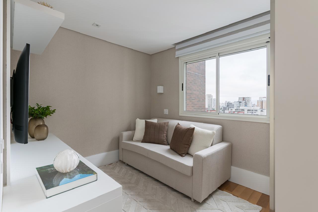 Apartamento Alto Padrão no Paraíso: Design Assinado, Automação Savant, Mobiliado com Ornare e Artefacto