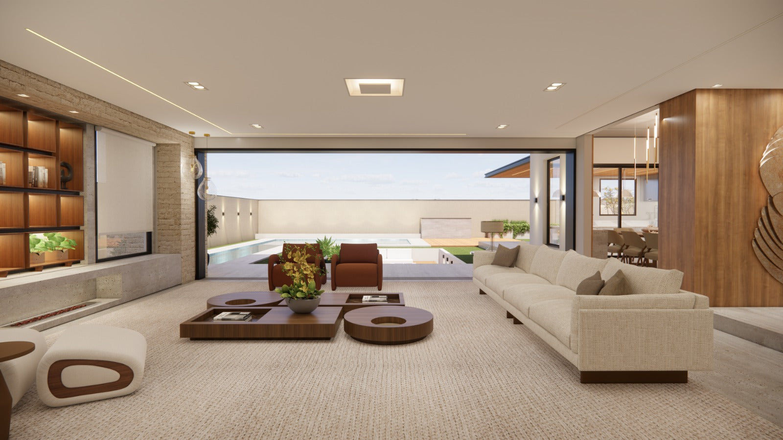 Casa Alto Padrão em Alphaville Residencial 1: 700m², 5 Suítes, Piscina com Raia e Acabamentos Exclusivos