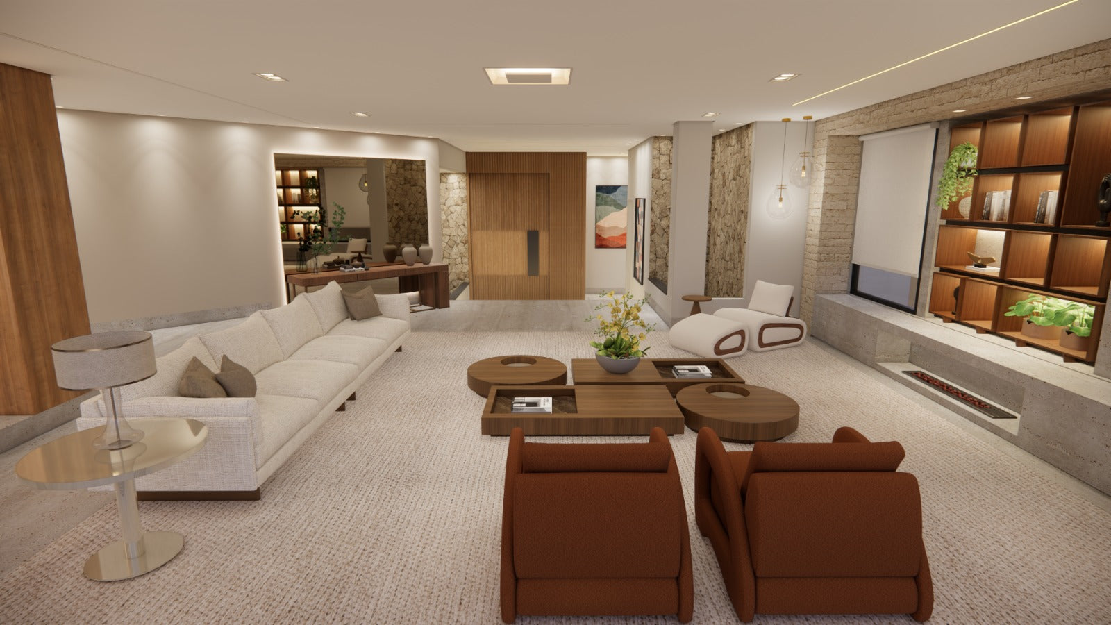Casa Alto Padrão em Alphaville Residencial 1: 700m², 5 Suítes, Piscina com Raia e Acabamentos Exclusivos